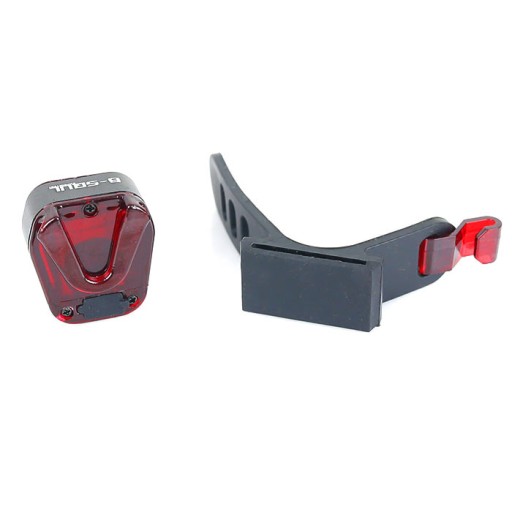 Zadné svetlo na bicykel, zadné USB - LED - 100lm - IPX4 vodotesné