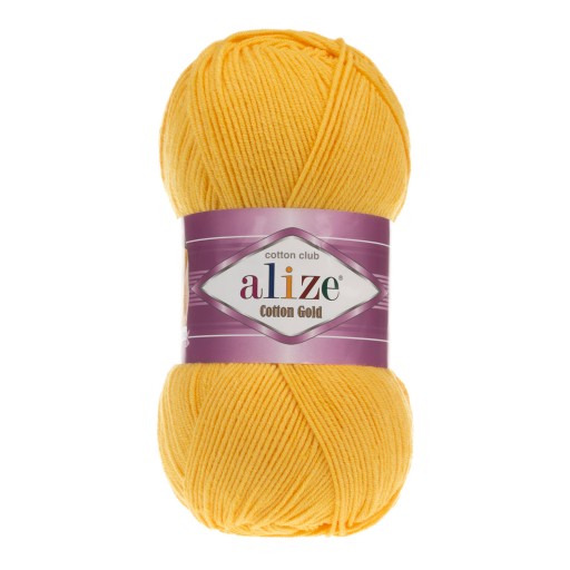 Priadza Alize Cotton Gold - 216 žltá