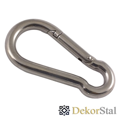 Karabínka z nehrdzavejúcej ocele 5 x 50 INOX 316