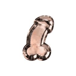 Rovnaké platničky na penis forever, ružové zlato, 26,5x1
