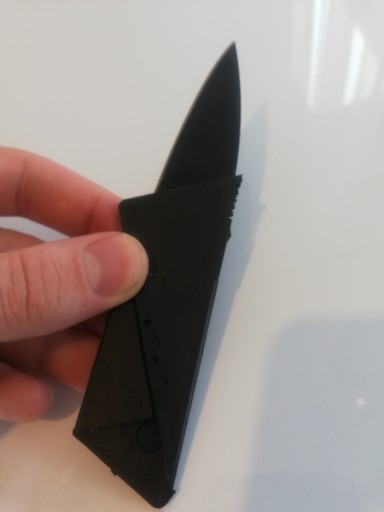 KNIFE Rozšíriteľná skladacia KREDITNÁ KARTA PREŽITIA