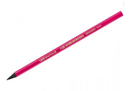 BIC Evolution FLUO ceruzka ružová 9040