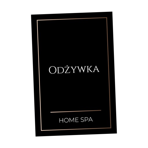 ČIERNE kozmetické nálepky 18 kusov kondicionér 500ml
