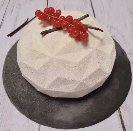 SILIKÓNOVÁ FORMA NA TORTY DIAMANTOVÁ MOUSE DEZERT DOME VEĽKÁ FORMA