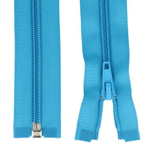 ŠPIRÁLOVÝ Zips #5 - 70 CM - TYRKYSOVÁ