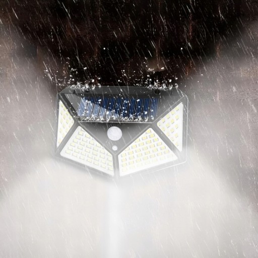 SOLÁRNA LAMPA 100 LED S SÚMRAKOVÝM SENZOROM POHYBU BATMAN