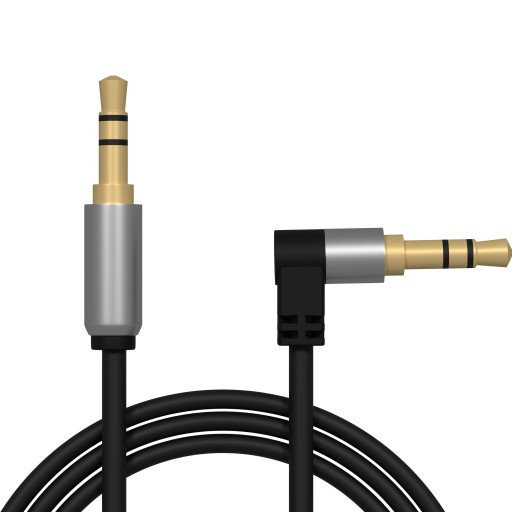 DLHÝ SILNÝ AUX MINI JACK KÁBEL 3,5MM UHEL 1M