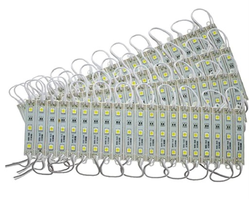 LED modul 3x3528 SMD DC12V vodotesná reklama TEPLÁ / STUDENÁ