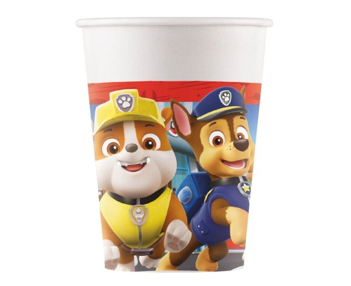 Paw Patrol papierové poháre Paw Patrol Rescue Heroes 200 ml 8 ks.