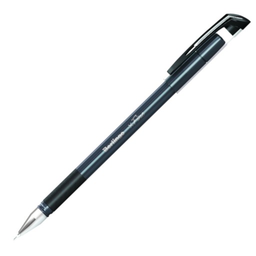 Berlingo guľôčkové pero s uzáverom, 0,3 mm, xFine, čierne, 1 ks
