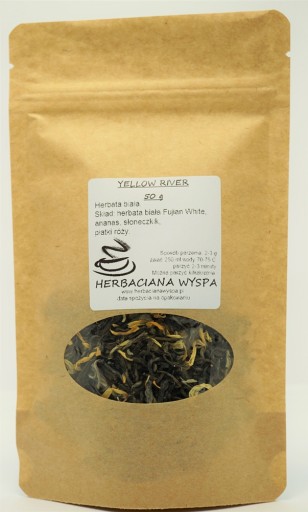 YELLOW RIVER 50 g biely čaj pai mu tan LAHODNÉ