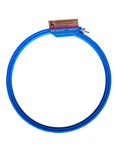 Plastová vyšívacia obruč 20 cm