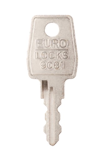 NÁHRADNÝ KĽÚČ K ELEKTRICKÝM SKRIŇÁM EURO ZÁMKY 9081 SADA 2 ks