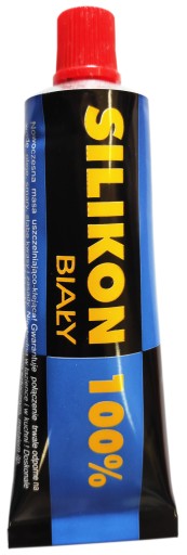 Univerzálna silikónová tuba 60 ml BIELA