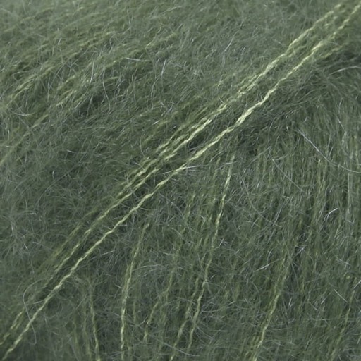 Priadza Drops Kid-Silk 19 Tmavo zelená 25g/210m