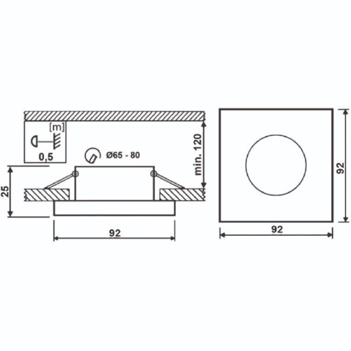 HALOGÉN Pohyblivé ALUMINIUM MR16 GU10 LED svietidlo