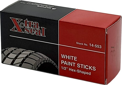 Biela krieda Xtra Seal marker voskové pero označovanie pneumatík vulkanizácia gumou