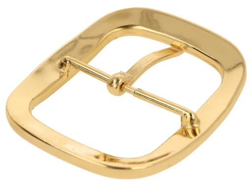 40 mm dámska spona na opasok s pútkom na opasok, zlatá