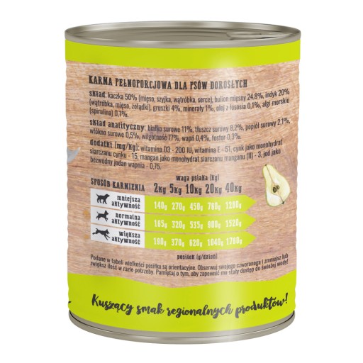 Wiejska Zagroda - Kačica s hruškou - 800g