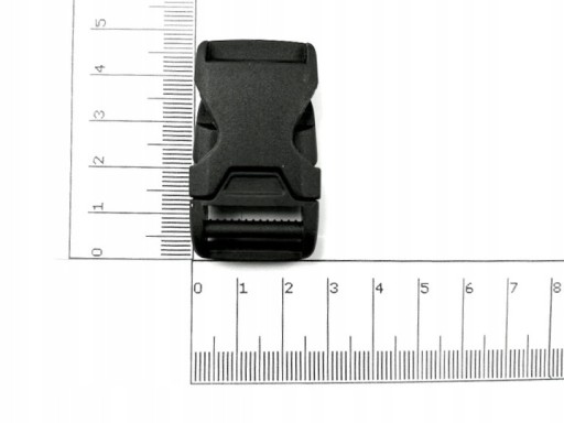 Plastová pracka na opasok 2cm 20mm - 6 ks
