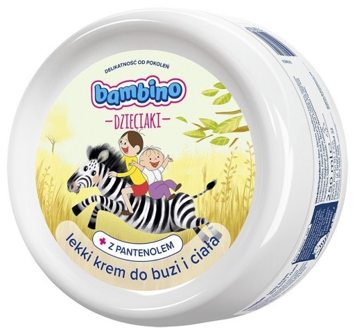 BAMBINO KIDS LIGHT KRÉM NA TVÁR A TELO 250ML