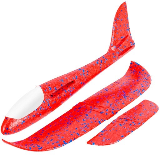 STYROPENOVÝ LIETADOVÝ KLUZÁK 47 CM SO SVIETIACI LED