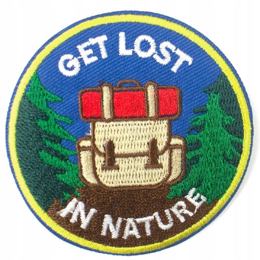 TERMO náplasť Nažehľovacia náplasť Get los in nature