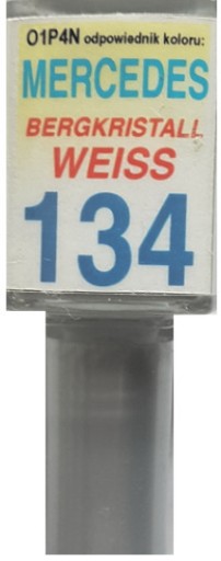 MERCEDES 134 BERGKRISTALL WEISS FARBA ARA