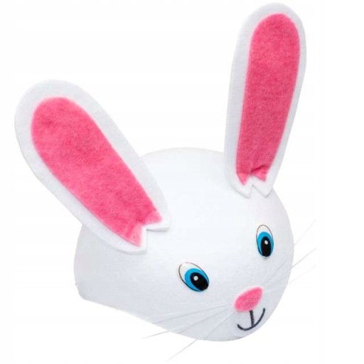 Klobúk Bunny biele divadelné predstavenie