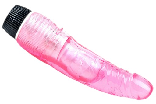 RUŽOVÝ KLASICKÝ VIBRÁTOR NA UMELÝ PENIS