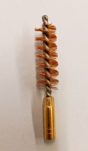 Bronzový štetec, kaliber 9 mm / .38