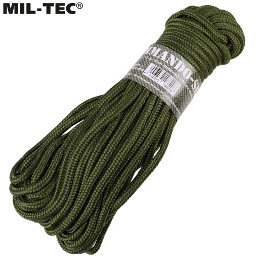 Lano REPSZNUR COMMANDO 5mm x15 m 220kg Oliv
