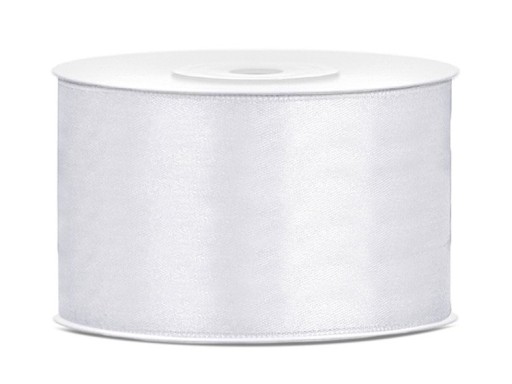 STUHA BIELE SATÉNOVÁ 38mm/25m