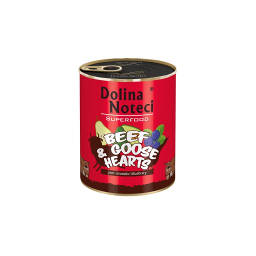 Dolina SuperFood Hovädzie a husacie srdce 400g
