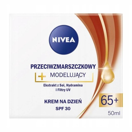 NIVEA Denný krém proti vráskam 65+ 50ml