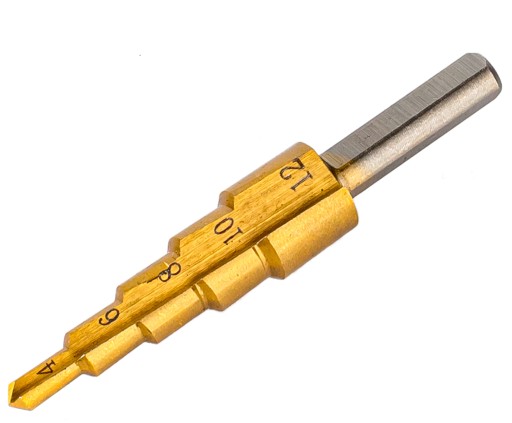 KROKOVACÍ KUŽELOVÝ VŔTAČ HS TYTAN 4-12mm VŔTAČKY