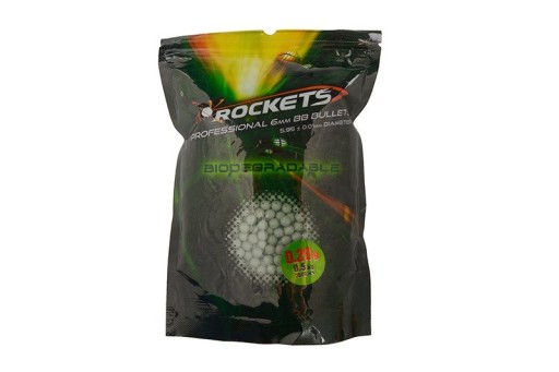 Rockets Professional BIO loptičky 0,20g - 0,5kg - Tmavo zelené