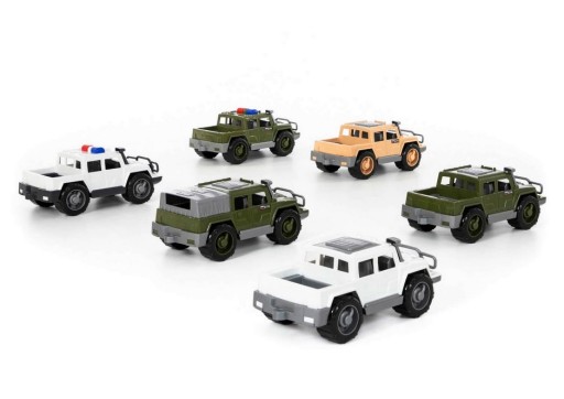 TERÉNNY JEEP POLICAJNÝ VOJENSKÝ 64172