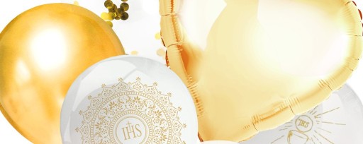 IHS BOUQUET SET balónikov na prijímanie CONFETTI 9 ks