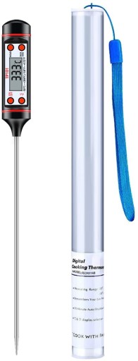 DIGITÁLNY LCD KUCHYŇSKÝ TEPLOMER SONDA NA MÄSO VÍNO