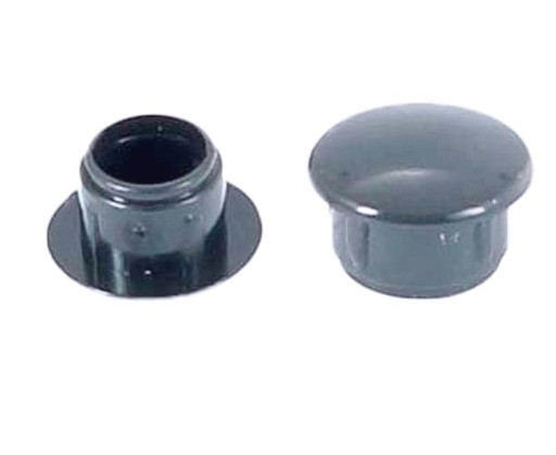 10 mm - TECHNOLÓGIA Zátka s otvormi - GRAFIT 50 ks