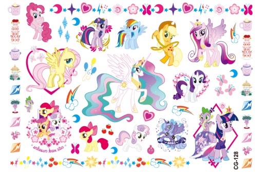 Umývateľné tetovanie pre deti PONY CG128