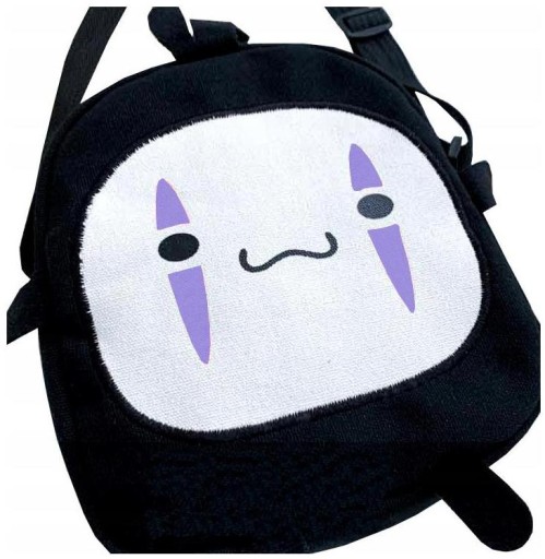 Anime Face Bag Messenger Bag Canvas Cosplay