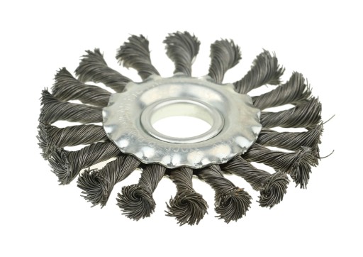 KOTÚČOVÁ KEFA DRRÁTENÁ 100 mm OTVOR 22,2 mm