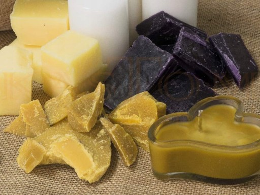Biely rastlinný stearín na odlievanie EKO sviečok 1kg