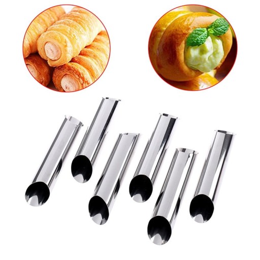 OCEĽOVÉ FORMY NA PEČENIE TRUBIČEK COOKIES, 12CM