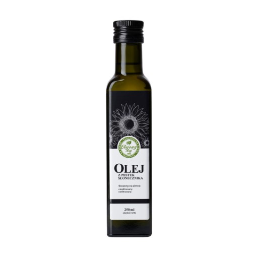 Za studena lisovaný slnečnicový olej Olejowy Raj 250 ml