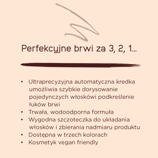 Eveline Micro Precise Ceruzka na obočie 03 Dark Brown