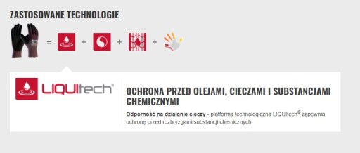 PRACOVNÉ RUKAVICE ODOLNÉ OLEJOM MAXIDRY 56-425 ATG10