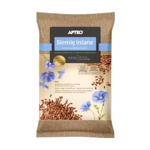 APTEO NATURA ľanové semienko, 250 g